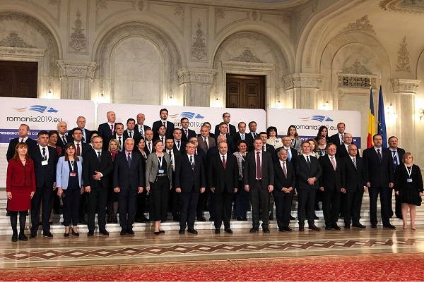 Az EU Tanács elnökségi konferenciájának résztvevői